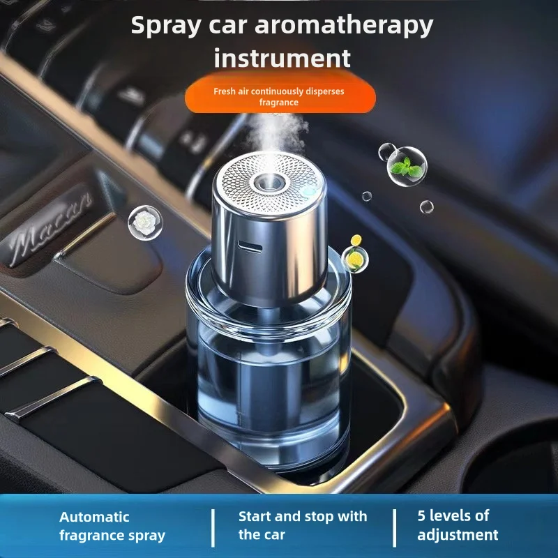 Perfume Gardenia Fragrance - Machine d'aromathérapie pour voiture, spray d'ornement,