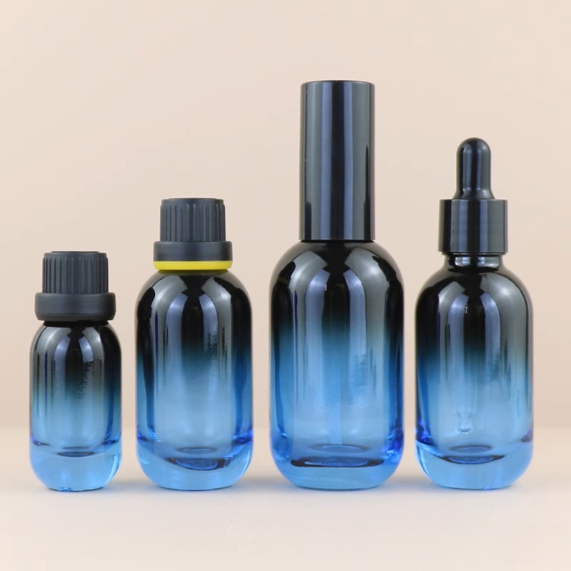 Attar Oil Roll On - Bouteille vide en verre à fond