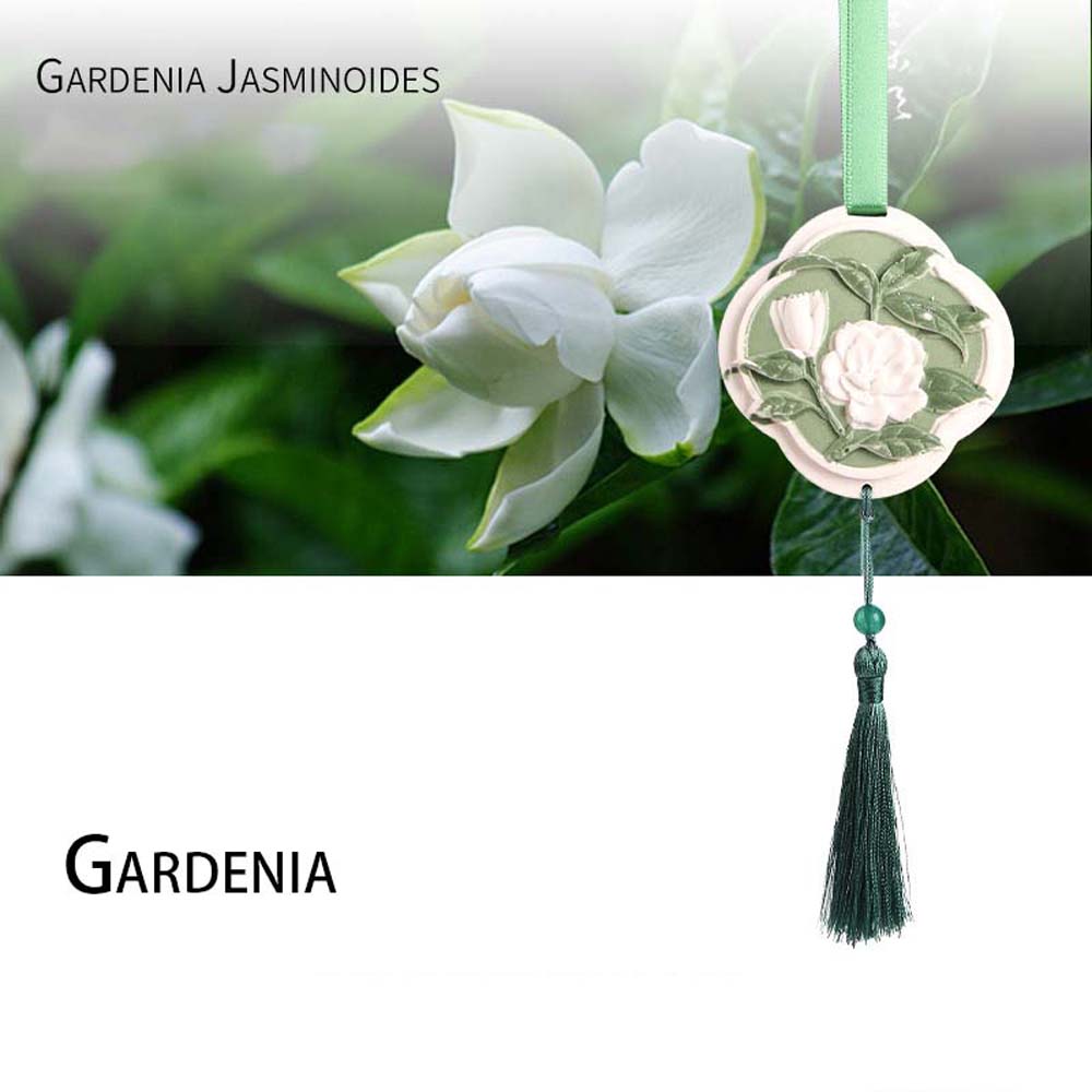 Perfume Gardenia Fragrance - Pendentif parfum de voiture Osmanthus gardénia