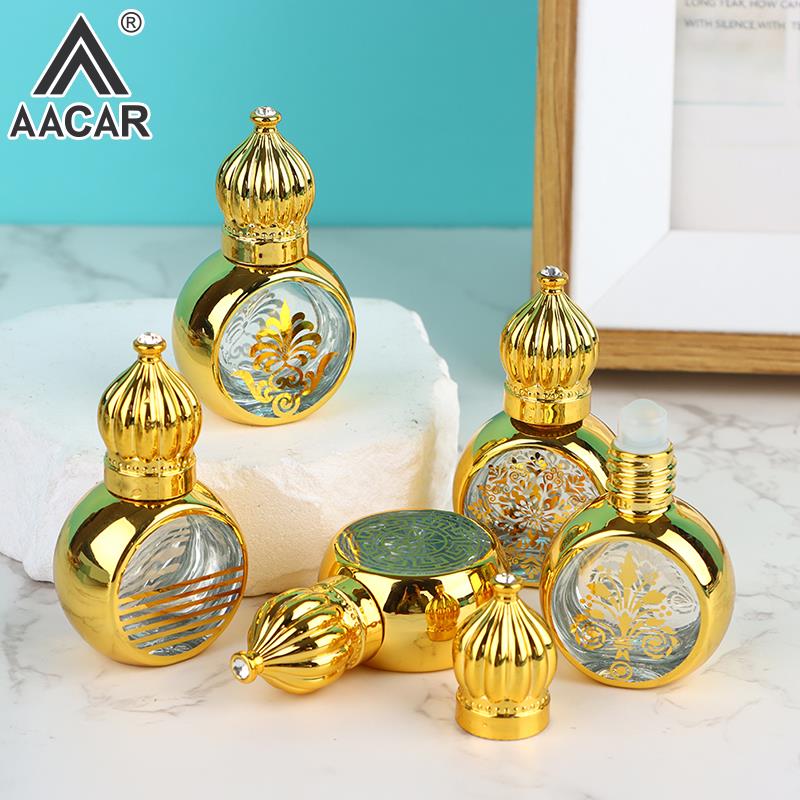 Bouteille de parfum en verre a - Attar Oil Roll On avis et prix