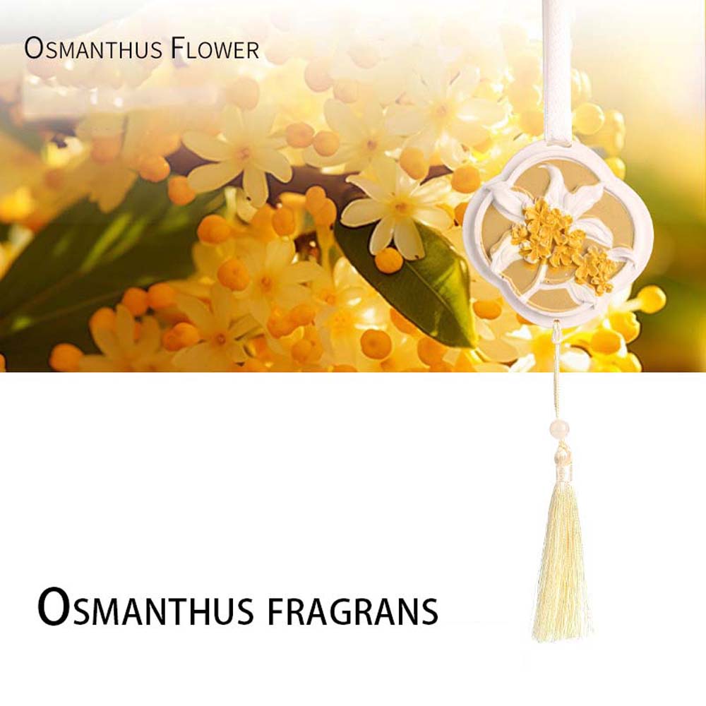 Pendentif parfum de voiture Os - Perfume Gardenia Fragrance avis et prix