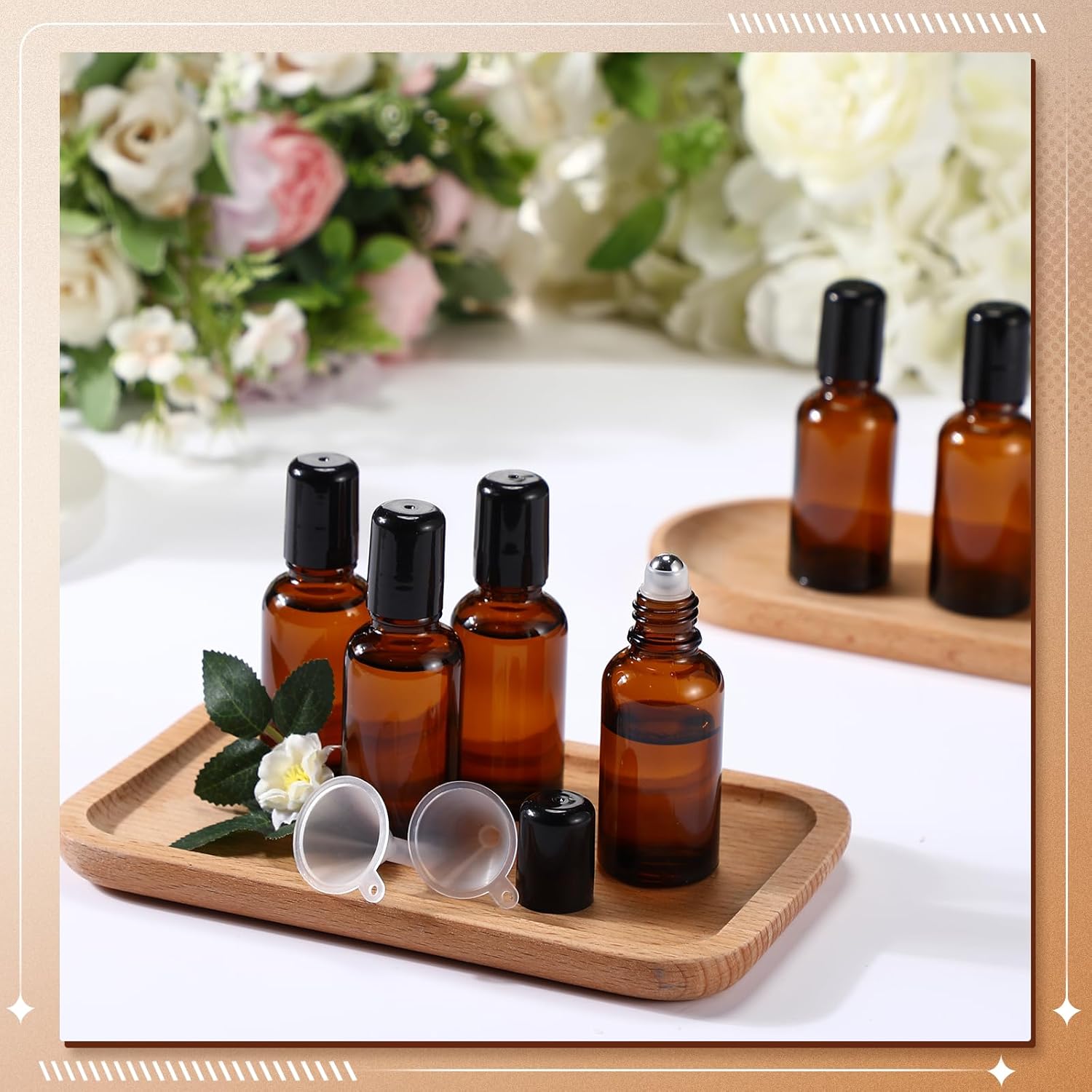 Bouteille à Roulettes Ambre en - Attar Oil Roll On avis et prix